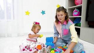 Alice shopping in a Toy Store for a new Doll