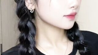 Beautiful hairstyle