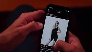 Cyber horror short story mobile scane
