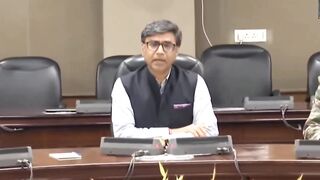 بھارتی وزیرخارجہ کی پریس کانفرنس۔۔۔۔!!!