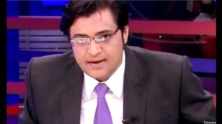 Indian Arnab Goswami loses his cool over ceasefire announcement