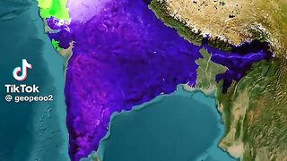 Destroyed Indian area's