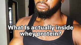 What is actually inside whey protein?
