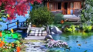 beautiful house place