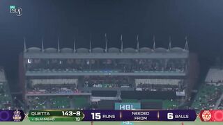Last over thriller Queeta vs islamabad