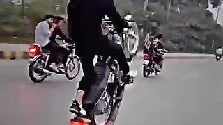Police on the road