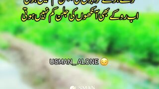 Sad poetry urdu Sad poetry urdu