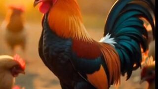 Rooster. মোরগ।