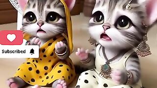 funny cat talking