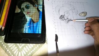 bts v drawing step by step tutorial