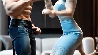Male cat cheat the lady cat????????????