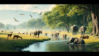 Wildlife Animals - Peaceful Relax Music - 4k Video UltraHD.#4k #4kvideo #animals #wildlife #nature