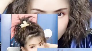 Beautiful hairstyle