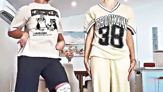"Chicken or Banana" dance trend❤️❤️!! #tiktok #dance #trending #shorts #fyp #music