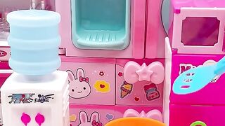 Satisfying with Unboxing Barbie Princess kitchen set