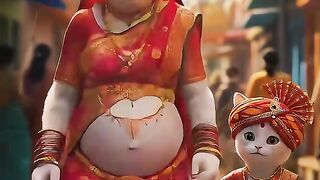 Smart_kitten__ambulance_for_mother_cat_who_is_about_to_give_birth_but_can_t_be_helped