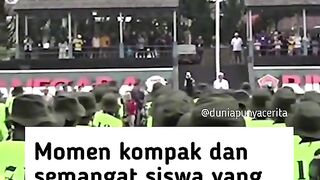 SISWA YANG DIBINA DI BARAK MILITER
