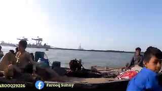 Best Time For Fishing From Rehri Goth Mangroves Fishing Karachi