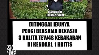 ibu yang tega tinggalkan bayi nya