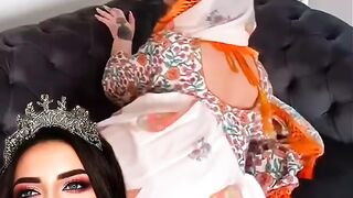Dubai Princess Beautiful New Video #missuniverse #sheikhamahra #bellydance #youtubeshorts