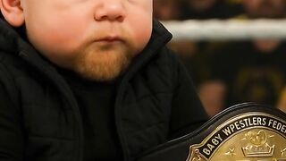 Baby wrestling entertainment