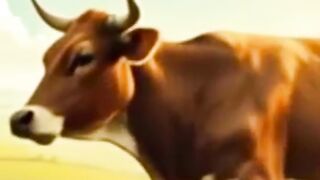 The Farmer and His Faithful Cow