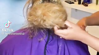 18 years a woman didnt wash her hair check what they found out