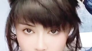 Beautiful hairstyle