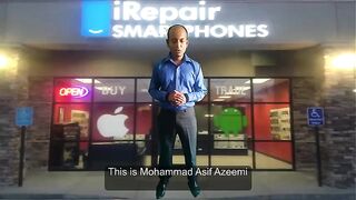 Mobile phone repair service & learning services center