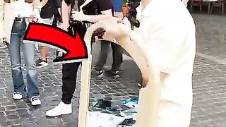 I asked this crazy Street artist to paint my mirror
