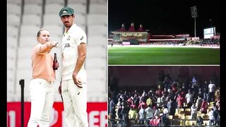 IPL 2025 Mitchell Starc's wife exposes Indian drama in Dharamsala
