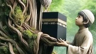 #QuranRecitation | Old Tree & Innocent Boy | Peaceful Tilawat in a Natural Setting