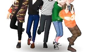 5  boys