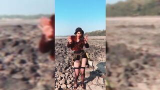 Indian Girl Vrushika Mehta Dance