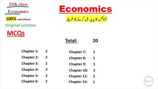 Change economics pairing scheme class11 ,2025