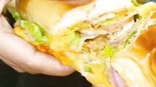 Egg kabab burger