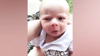 Funny baby videos try not to laugh impossible - VERY FUNNY #9