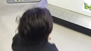 Cute girl enjoying in venture