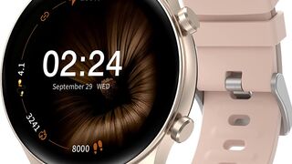 TOUCHELEX Smart Watch 1.2" AMOLED Always-on Display for Android Phones and iOS Compatible iPhone Samsung