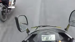 Biker vs Dog Dangerous bike accident