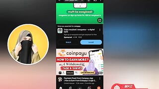Onlion earning by coinpayu website