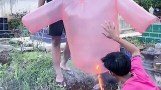 Jas hujan terbang