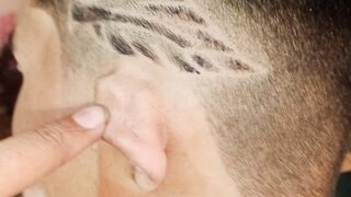 LEAF ???? TATTOO HAIR CUTTING full video 2025