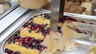 es cream ferrazano Casata Cheesecake Madrid is super soft.