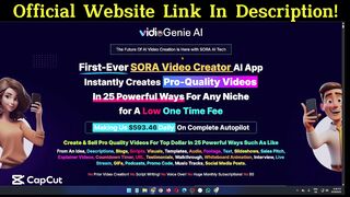 Vidio Genie AI Review – Should You Buy It?