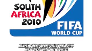 Hampir 15 tahun berlalu, Piala Dunia 2010 paling ikonik & memorable????