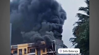 kebaran sampai banyak warka menjadi korban