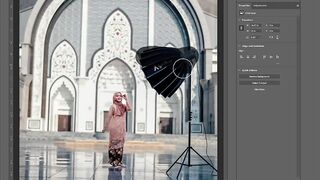 Menghapus objek dengan Photoshop
