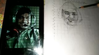 Kamran masih pilot drawing step by step tutorial part2