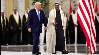 US President Donald Trump visits Sheikh Zayed Grand Mosque in Abu Dhabi